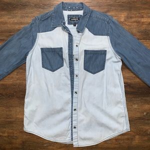 New Women’s Express Casual Button Down Shirt